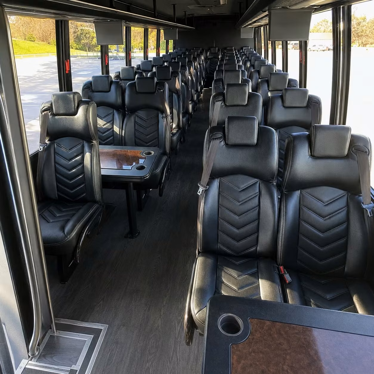 35 passenger minibus interior