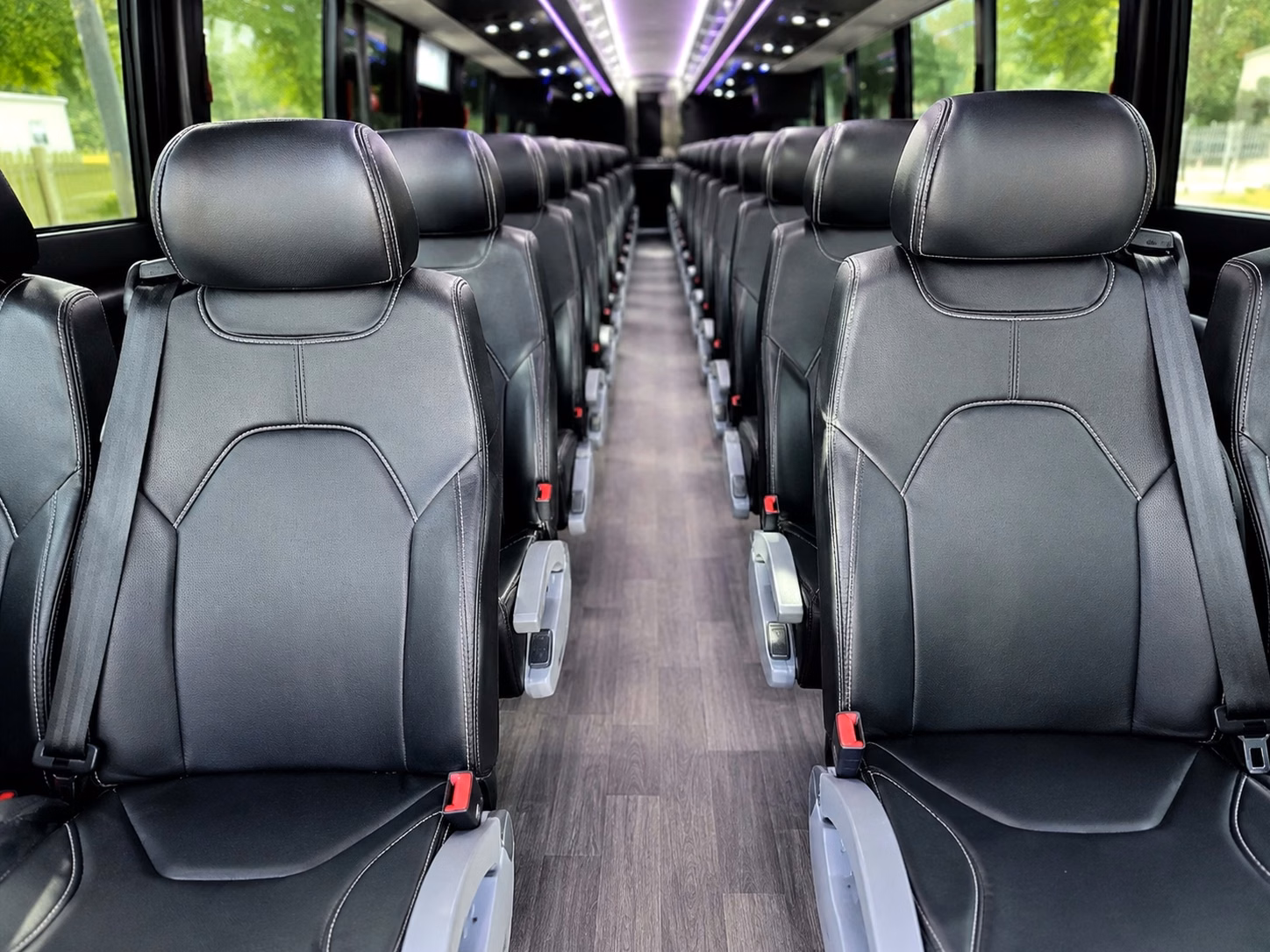 olathe 56 passenger charter bus rental