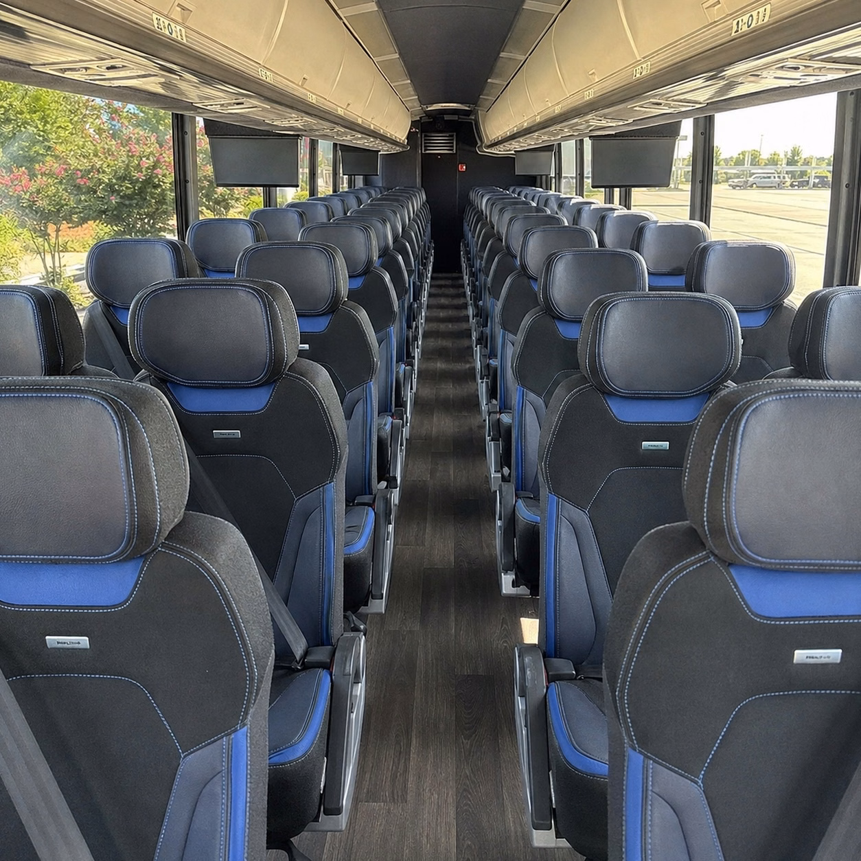olathe charter bus interior