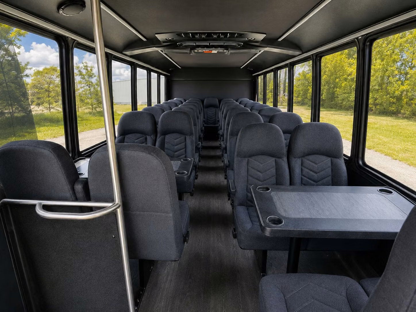 olathe wedding shuttle services bus rentals