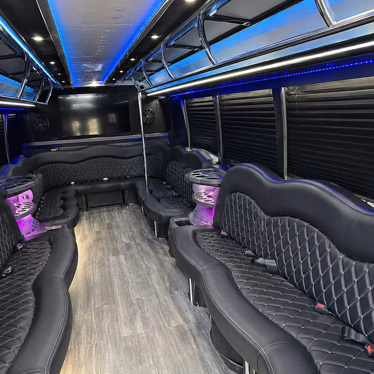 party bus interior