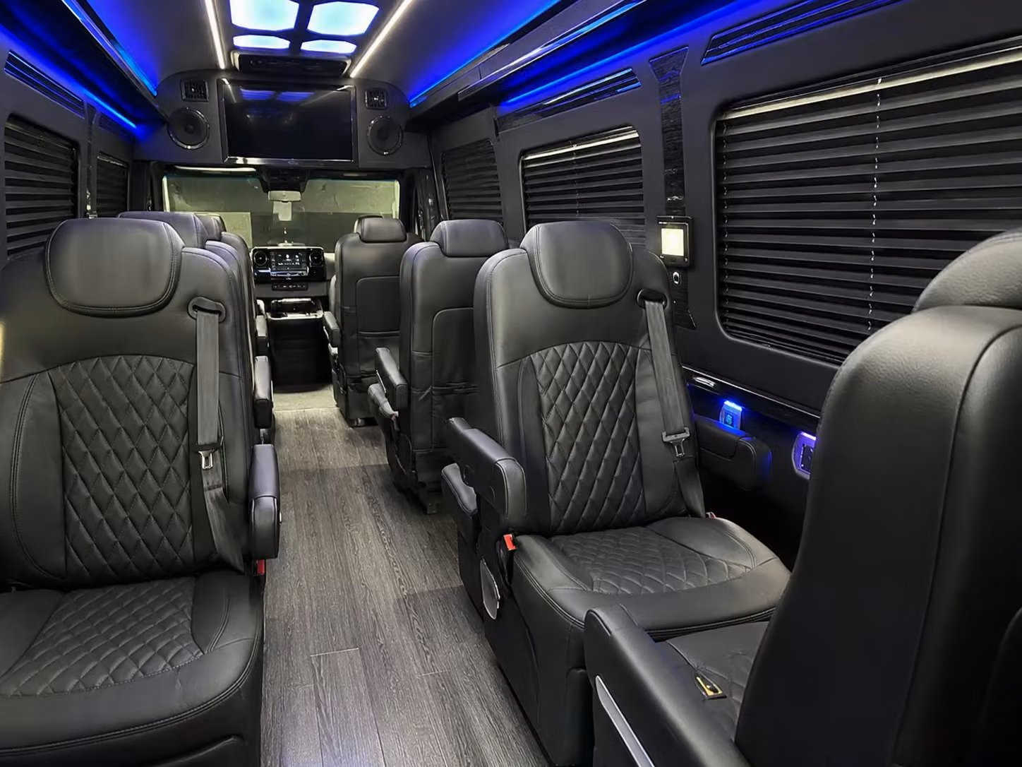 sprinter van and minibus rentals for olathe bridal party transportation