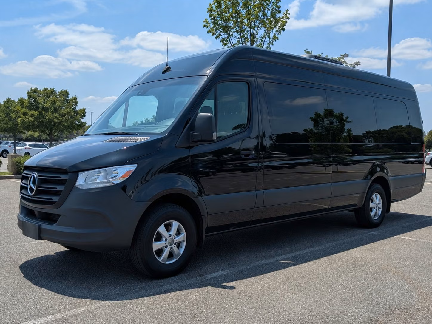 sprinter van with driver